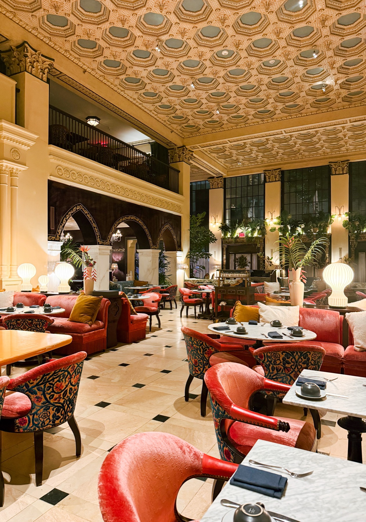 Ornate dining room at Hotel Per La